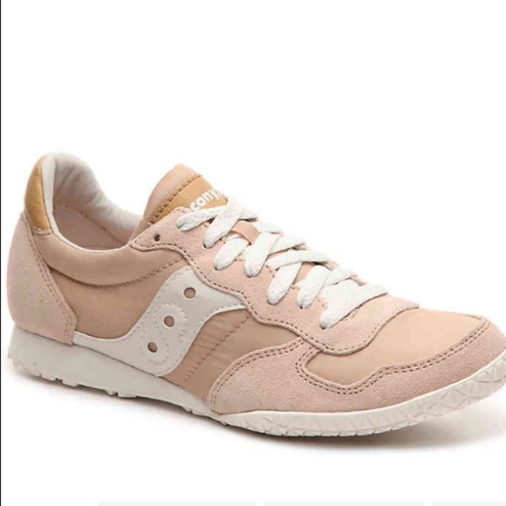 Saucony Bullet classic sneakers in pale pink
